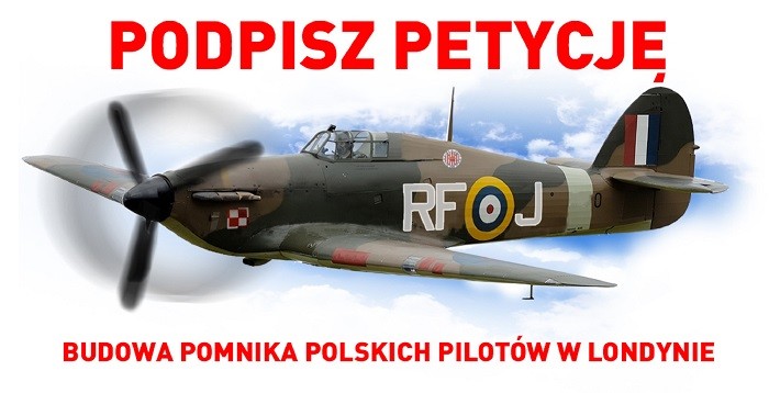 Pomnik w Londynie, ku czci polskich pilotów